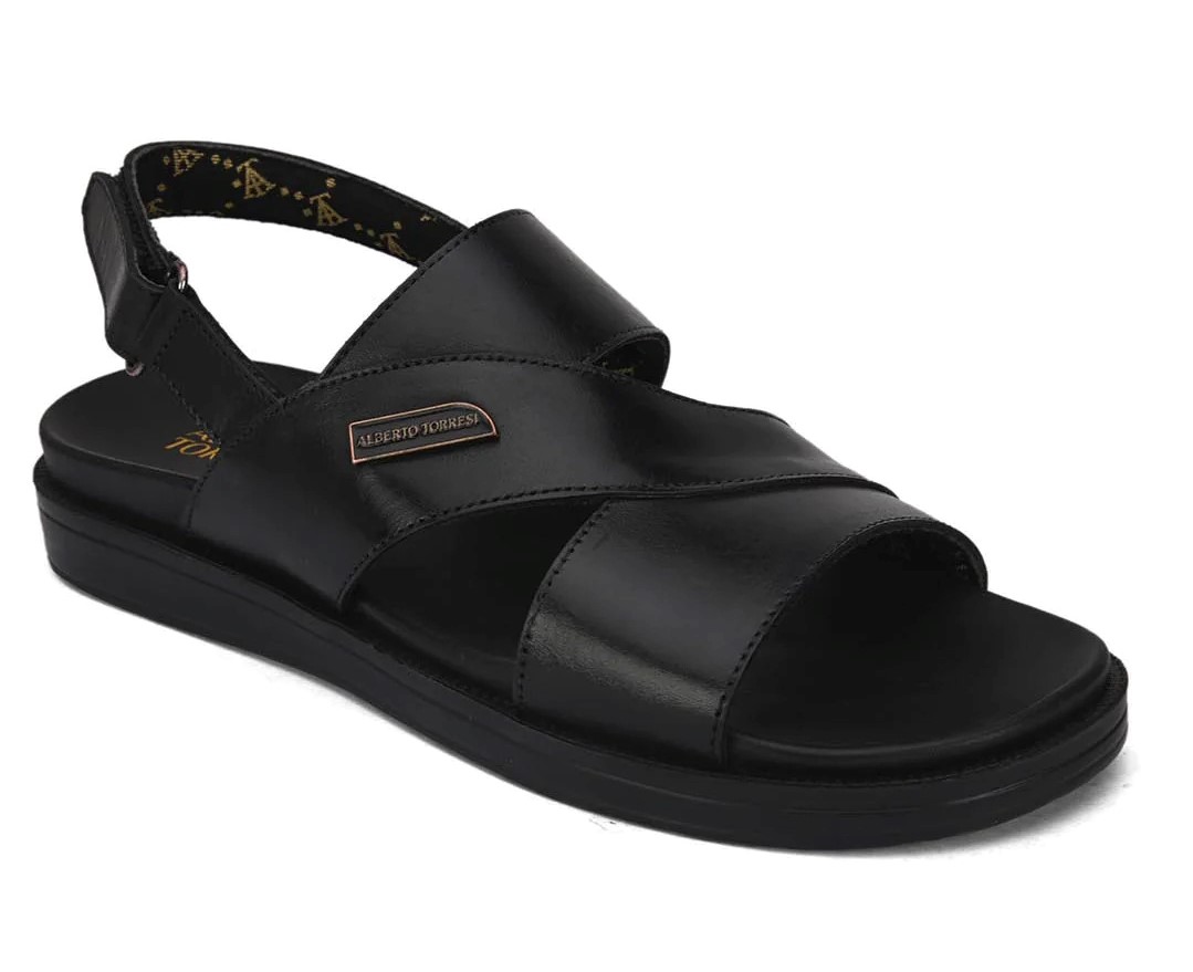 Why are men’s black sandals a perfect choice for a beach day? – Alberto ...